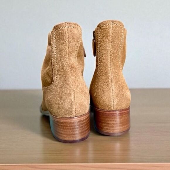 Cole Haan Naia Tan Suede Ankle Booties: Size 7 New - Picture 5 of 7